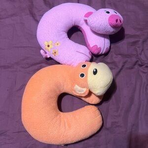 KIDS TRAVEL PILLOWS SET OF 2